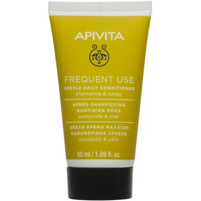 Après-shampoing Doux Apivita - Pour tous types de cheveux - Publicité Après-shampoing Doux Apivita - Pour tous types de cheveux - Publicité