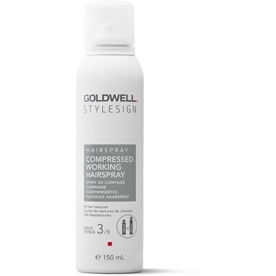 Goldwell StyleSign Spray Fixatif Compact - Fixation Moyenne, Brillance Intense, 150ml - Publicité Goldwell StyleSign Spray Fixatif Compact - Fixation Moyenne, Brillance Intense, 150ml - Publicité