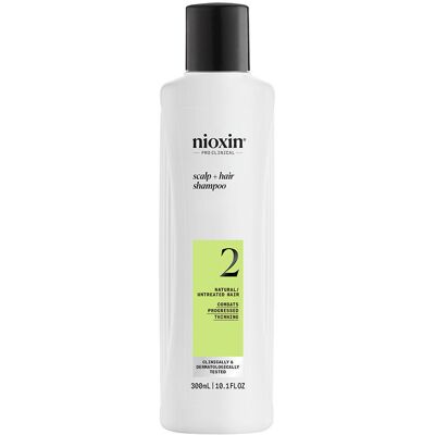 Nioxin Système 2 - Shampooing - Cheveux Naturels - Éclaircissement - 300 Ml - Publicité Nioxin Système 2 - Shampooing - Cheveux Naturels - Éclaircissement - 300 Ml - Publicité