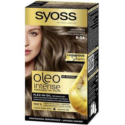 Syoss Oleo Intense Blond Moka Foncé - Coloration Capillaire - Publicité Syoss Oleo Intense Blond Moka Foncé - Coloration Capillaire - Publicité