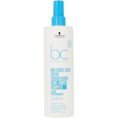 Après-shampoing sans rinçage Schwarzkopf BC Bonacure Moisture Kick - Type de cheveux : Normal à sec - 400 ml - Publicité Après-shampoing sans rinçage Schwarzkopf BC Bonacure Moisture Kick - Type de cheveux : Normal à sec - 400 ml - Publicité