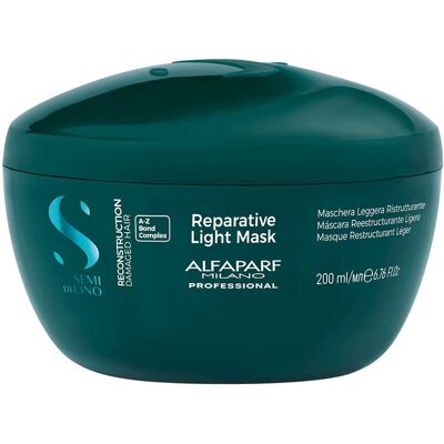 Alfaparf Milano Semi Di Lino Reconstruction Masque Léger - Masque capillaire - Vegan - 200 ml - Publicité Alfaparf Milano Semi Di Lino Reconstruction Masque Léger - Masque capillaire - Vegan - 200 ml - Publicité