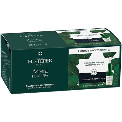 Rene Furterer Professional Head Spa Astera astera ampoules concentrées apaisantes fraîcheur et pureté 16 u - Publicité Rene Furterer Professional Head Spa Astera astera ampoules concentrées apaisantes fraîcheur et pureté 16 u - Publicité