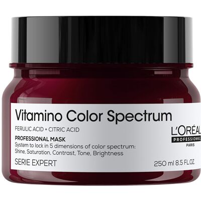 L'Oréal Professionnel Vitamino Color Spectrum Masque - Protection de la couleur et hydratation - Publicité L'Oréal Professionnel Vitamino Color Spectrum Masque - Protection de la couleur et hydratation - Publicité