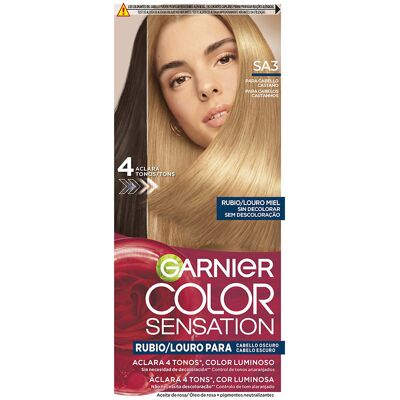 Teinture Garnier Miel Color Sensation - Unisexe - 5 unités - Publicité Teinture Garnier Miel Color Sensation - Unisexe - 5 unités - Publicité
