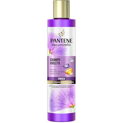 Shampoing Violet Pro-V Miracles de Pantene - Soins pour cheveux blonds - Publicité Shampoing Violet Pro-V Miracles de Pantene - Soins pour cheveux blonds - Publicité