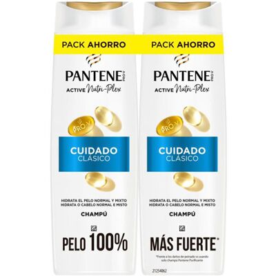 Coffret de 2 shampooings Pantene Classic Care de 325 ml - Publicité Coffret de 2 shampooings Pantene Classic Care de 325 ml - Publicité