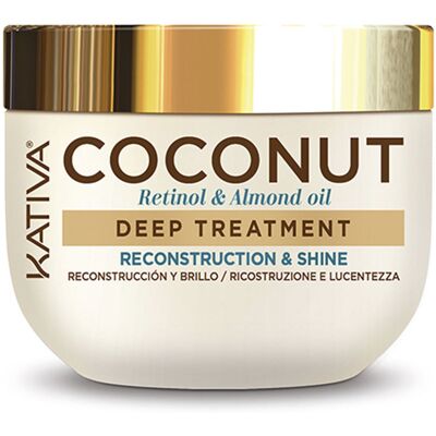 Kativa Traitement Profond à la Noix de Coco - Masque Capillaire - Publicité Kativa Traitement Profond à la Noix de Coco - Masque Capillaire - Publicité