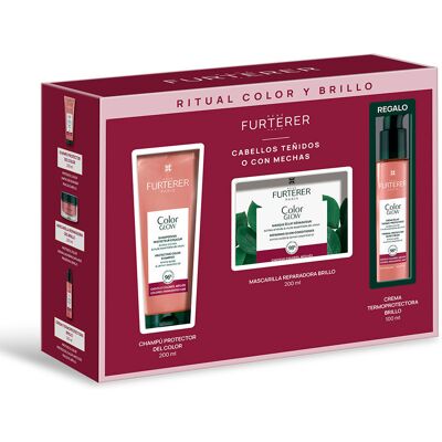Rene Furterer Ensemble Rituel Color Glow 3 Pièces - Publicité Rene Furterer Ensemble Rituel Color Glow 3 Pièces - Publicité