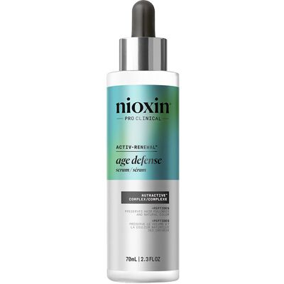 Nioxin Sérum anti-âge sans rinçage Age Defense aux peptides 70 ml - Publicité Nioxin Sérum anti-âge sans rinçage Age Defense aux peptides 70 ml - Publicité