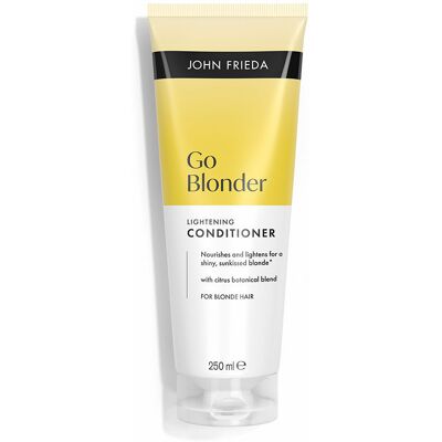 John Frieda Après-shampoing éclaircissant progressif Go Blonder 250 ml - Publicité John Frieda Après-shampoing éclaircissant progressif Go Blonder 250 ml - Publicité