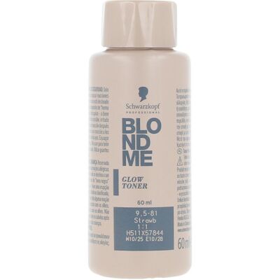 Schwarzkopf Blondme toner brillance #Fraise 9.5-81 - Publicité Schwarzkopf Blondme toner brillance #Fraise 9.5-81 - Publicité