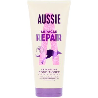 Après-shampoing démêlant Aussie Repair Miracle 200 ml - Publicité Après-shampoing démêlant Aussie Repair Miracle 200 ml - Publicité