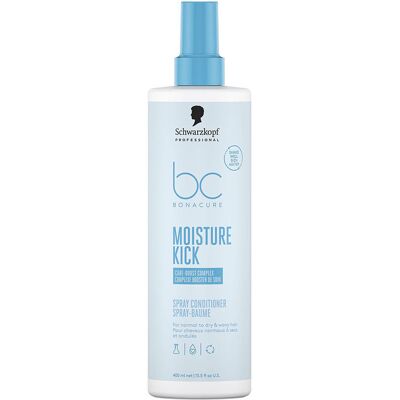 Schwarzkopf Bc Moisture Kick spray conditioner 400 ml - Publicité Schwarzkopf Bc Moisture Kick spray conditioner 400 ml - Publicité