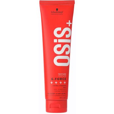 Schwarzkopf Gel fixant fort Osis g.force 150 ml - Publicité Schwarzkopf Gel fixant fort Osis g.force 150 ml - Publicité