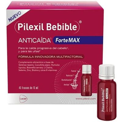Pilexil ForteMAX Soutien contre la chute des cheveux - Complément alimentaire - Publicité Pilexil ForteMAX Soutien contre la chute des cheveux - Complément alimentaire - Publicité
