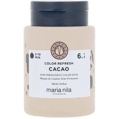 Maria Nila Color Refresh #6.00 - Cacao - Publicité Maria Nila Color Refresh #6.00 - Cacao - Publicité