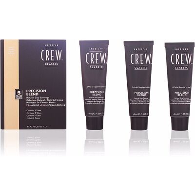 American Crew - Coloration precise pour cheveux gris clair - Homme - Publicité American Crew - Coloration precise pour cheveux gris clair - Homme - Publicité