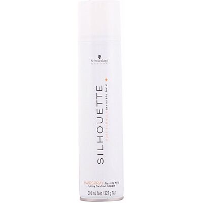 Schwarzkopf Silhouette Fixatif Flexible 300ml - Coiffure - Publicité Schwarzkopf Silhouette Fixatif Flexible 300ml - Coiffure - Publicité