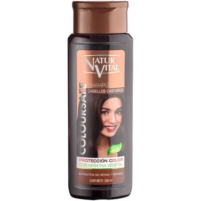 Naturvital Shampooing Couleur Marron 300 ml - Publicité Naturvital Shampooing Couleur Marron 300 ml - Publicité