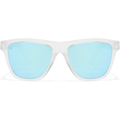 Hawkers One Ls Raw polarisé #Air Bleu Mat - Publicité Hawkers One Ls Raw polarisé #Air Bleu Mat - Publicité
