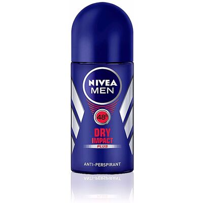 Nivea Men Dry Impact deo roll-on 50 ml - Publicité Nivea Men Dry Impact deo roll-on 50 ml - Publicité