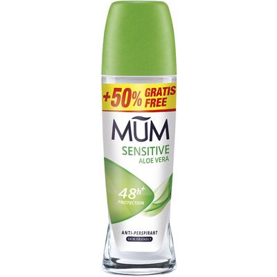Mum Sensitive Care Aloe Jojoba Deo Roll-on - Déodorant pour peau sensible - Publicité Mum Sensitive Care Aloe Jojoba Deo Roll-on - Déodorant pour peau sensible - Publicité
