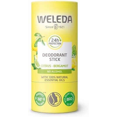 Weleda Déodorant stick Agrumes 50 gr - Publicité Weleda Déodorant stick Agrumes 50 gr - Publicité