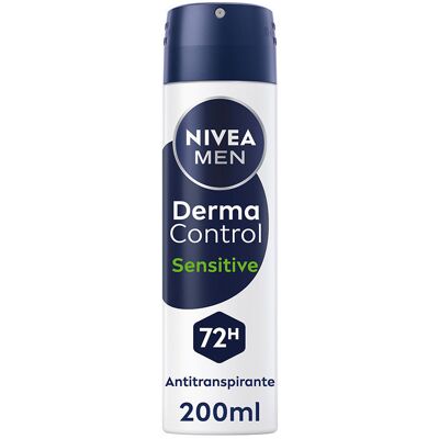 Nivea Déodorant spray Derma Control Sensitive 200 ml - Publicité Nivea Déodorant spray Derma Control Sensitive 200 ml - Publicité
