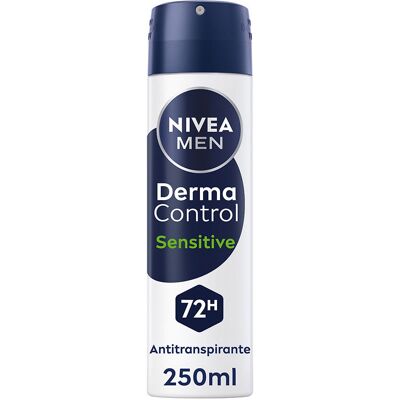 Nivea Déodorant spray Derma Control Sensitive 250 ml - Publicité Nivea Déodorant spray Derma Control Sensitive 250 ml - Publicité