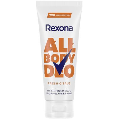 Déo-crème corps unisexe Rexona Fresh Citrus 75 ml - Publicité Déo-crème corps unisexe Rexona Fresh Citrus 75 ml - Publicité