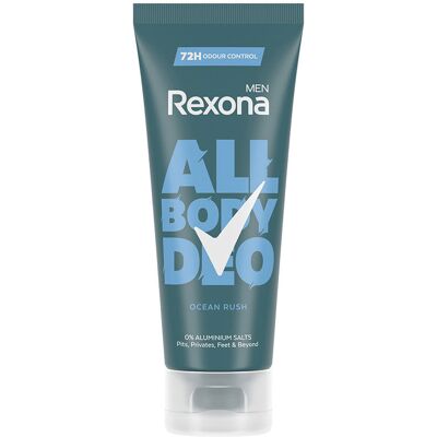 Rexona Ocean Rush Men Déo-crème pour le corps 75 ml - Publicité Rexona Ocean Rush Men Déo-crème pour le corps 75 ml - Publicité