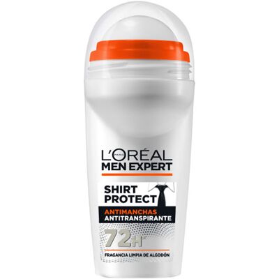 Déodorant L'Oréal Men Expert Shirt Protect - Déodorant - Publicité Déodorant L'Oréal Men Expert Shirt Protect - Déodorant - Publicité