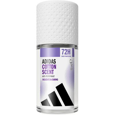 Déodorant roll-on Adidas Cotton Scent 72h 50 ml - Publicité Déodorant roll-on Adidas Cotton Scent 72h 50 ml - Publicité