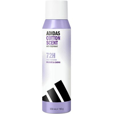 Déodorant Adidas Cotton Scent 72h 150 ml - Publicité Déodorant Adidas Cotton Scent 72h 150 ml - Publicité