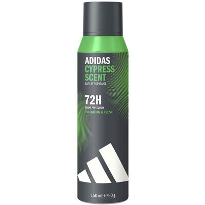 Déodorant Adidas Cypress Scent 72h 150 ml - Publicité Déodorant Adidas Cypress Scent 72h 150 ml - Publicité
