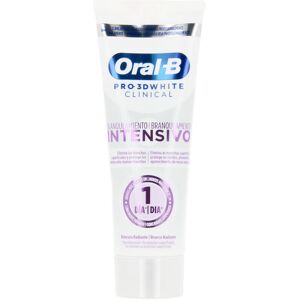 Oral-B PRO-3DWHITE Clinical Blanqueamiento Intensivo pasta dentífrica 75 ml - Publicité Oral-B PRO-3DWHITE Clinical Blanqueamiento Intensivo pasta dentífrica 75 ml - Publicité
