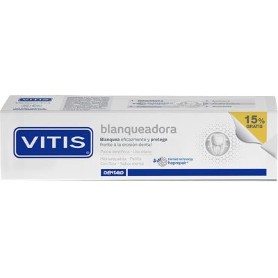 Vitis Dentifrice Blanchissant - Naturel, 150ml - Publicité Vitis Dentifrice Blanchissant - Naturel, 150ml - Publicité