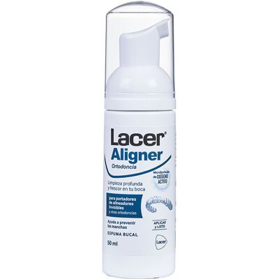 Lacer Aligner mousse buccale 50 ml - Publicité Lacer Aligner mousse buccale 50 ml - Publicité