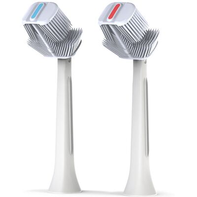 Isdin Têtes d’impression Balene By Bexident Duotech Sonic à dureté moyenne (2 unités) - Publicité Isdin Têtes d’impression Balene By Bexident Duotech Sonic à dureté moyenne (2 unités) - Publicité