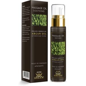 Diar Argan Huile de Massage Apaisante - Argan & Thym - Publicité Diar Argan Huile de Massage Apaisante - Argan & Thym - Publicité