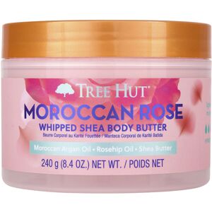 Beurre corporel Rose Marocaine Tree Hut - Nourrissant, Végétalien, 240g - Publicité Beurre corporel Rose Marocaine Tree Hut - Nourrissant, Végétalien, 240g - Publicité