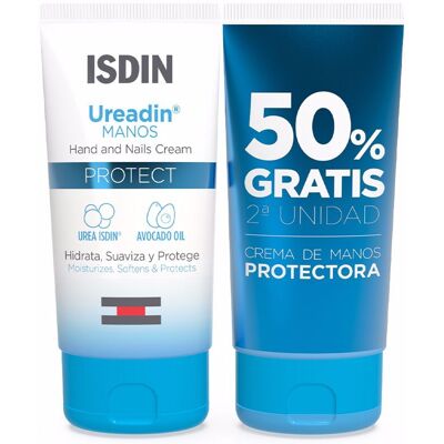 Crème pour les Mains Ureadin Isdin - Barrière Hydratante 2x50ml - Publicité Crème pour les Mains Ureadin Isdin - Barrière Hydratante 2x50ml - Publicité