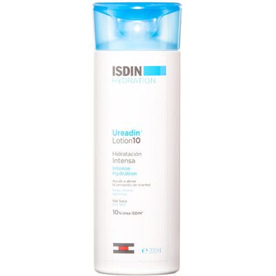 Isdin Ureadin Lotion10 Hydratation Intense - Lotion Corporelle - Publicité Isdin Ureadin Lotion10 Hydratation Intense - Lotion Corporelle - Publicité