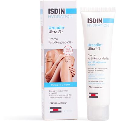 Crème Corporelle Ureadin Ultra20 d'Isdin - Hydratant pour peau sèche - Publicité Crème Corporelle Ureadin Ultra20 d'Isdin - Hydratant pour peau sèche - Publicité