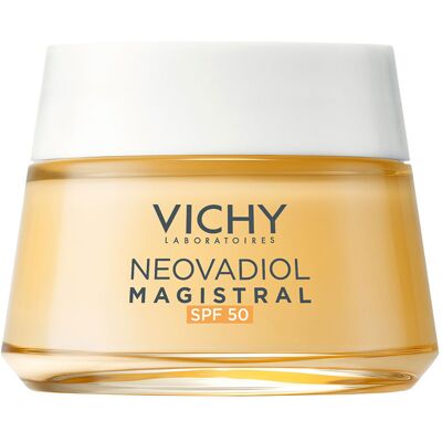 Crème Raffermissante Anti-Taches Sombres SPF50 de Vichy (50ml) - Publicité Crème Raffermissante Anti-Taches Sombres SPF50 de Vichy (50ml) - Publicité