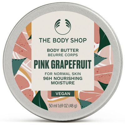 The Body Shop Beurre Corporel Pamplemousse Rose - Peau Normale - 50ml - Publicité The Body Shop Beurre Corporel Pamplemousse Rose - Peau Normale - 50ml - Publicité