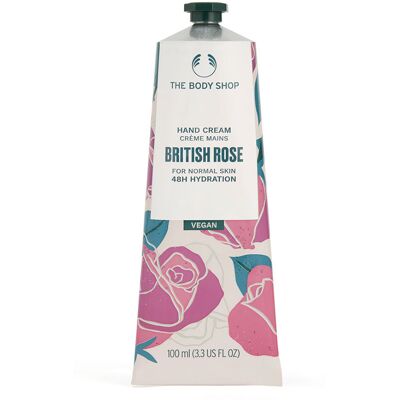 The Body Shop Crème hydratante pour mains British Rose - Hand Cream - Publicité The Body Shop Crème hydratante pour mains British Rose - Hand Cream - Publicité