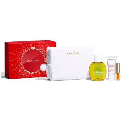 Clarins Eau Extraordinaire Estuche 4 pz - Publicité Clarins Eau Extraordinaire Estuche 4 pz - Publicité
