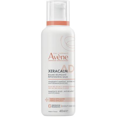 Avène Baume Xeracalm Ad pour peaux atopiques irritées 400 ml - Publicité Avène Baume Xeracalm Ad pour peaux atopiques irritées 400 ml - Publicité